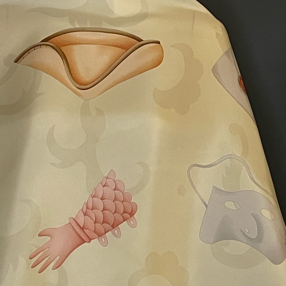 Gorg Bvlgari Silk Scarf Pizzigoni Design 34 In Excellent Condition Bulgari - Picture 6 of 10